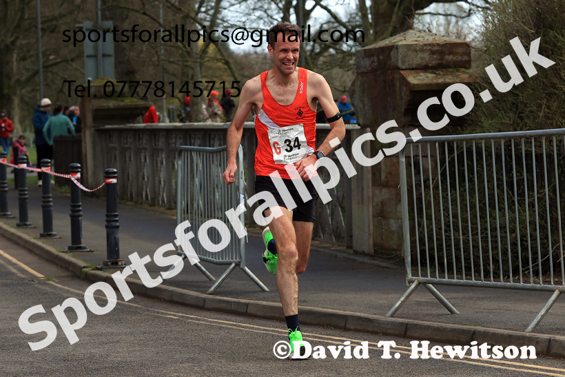 Senior Mens 12 Stage Road Relay, 2026 Northern Mens 12 and Womens 6 Stage Road Relays and Young Athletes 5k, Sheepmount Stadium, Carlisle. Photo: David T. Hewitson/Sports for All Pics